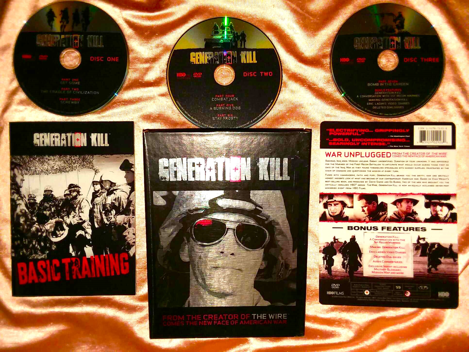 Generation Kill mini series on DVD