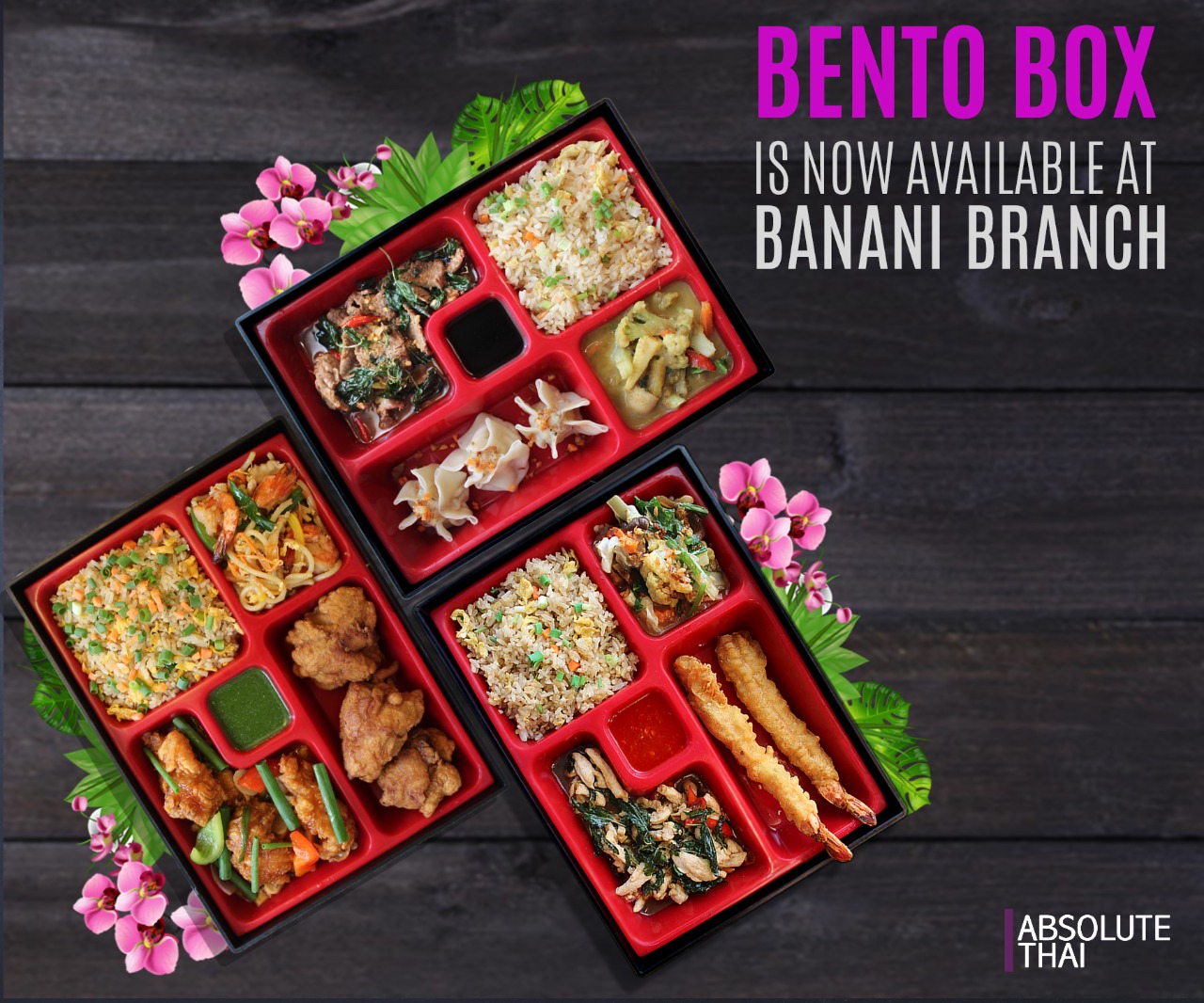 ABSOLUTE THAI - Your favorite THAI BENTO BOXES are now at Banani branch ...