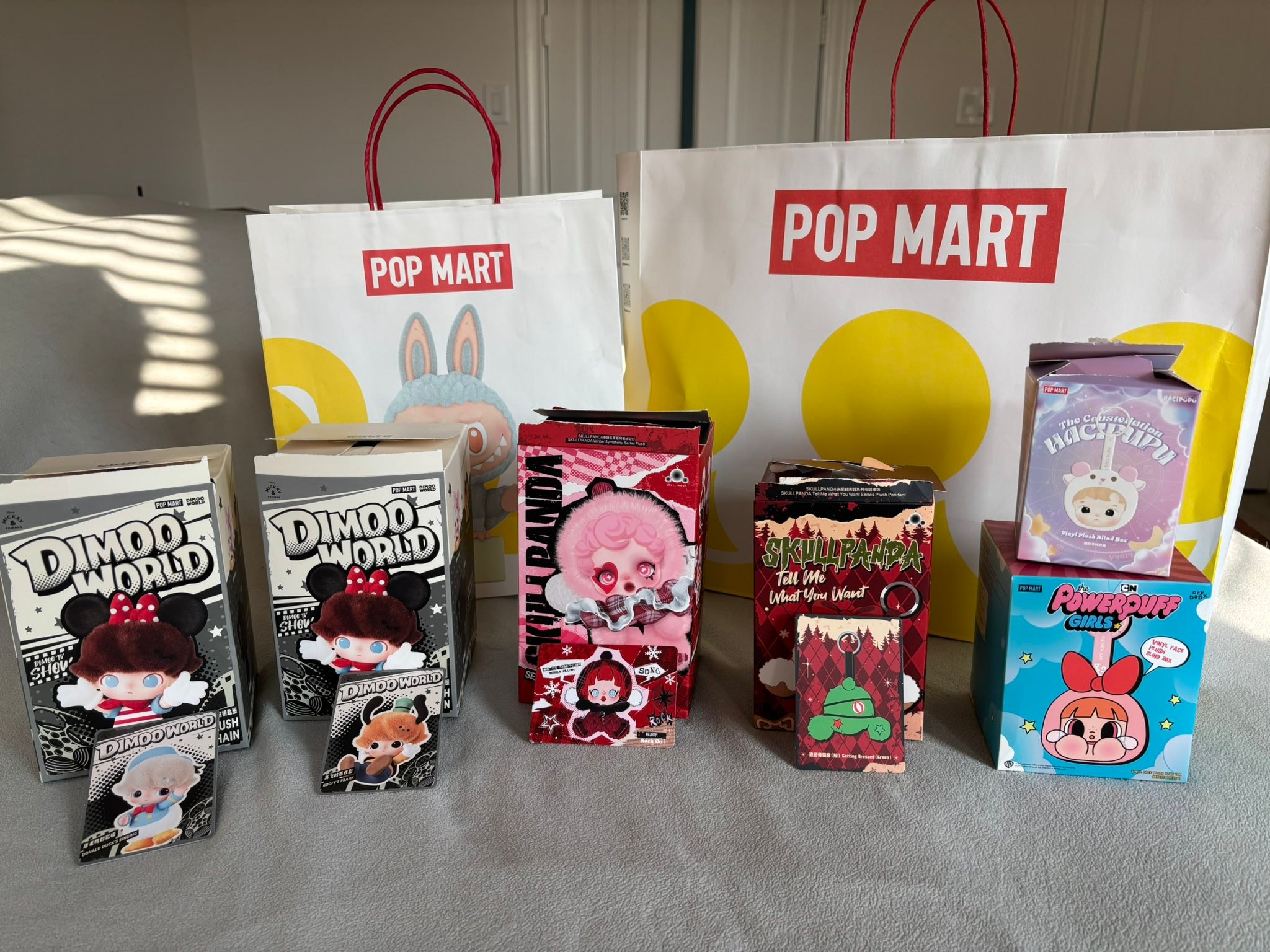 Keychains and plushes for sale in Houston