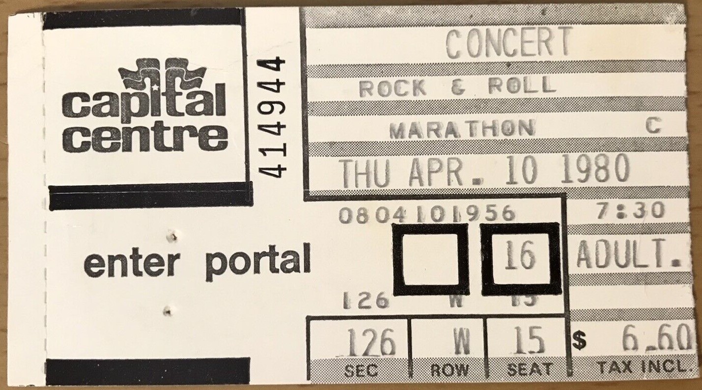 Capital Centre, WASHINGTON DC - April 10 1980** display picture 1
