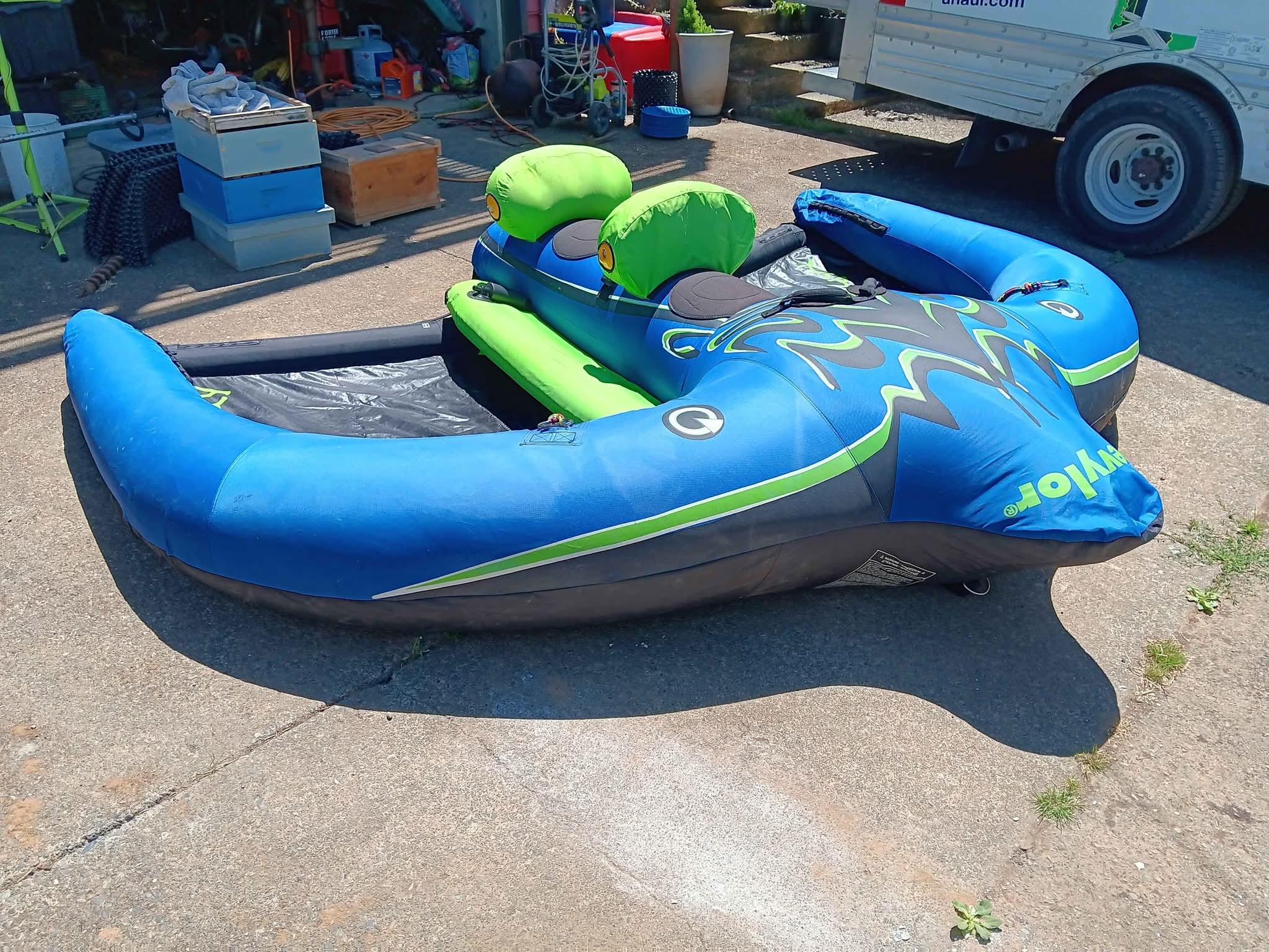 This is an ORIGANAL Sevylor Flying Manta Ray. Yes you can find the 
