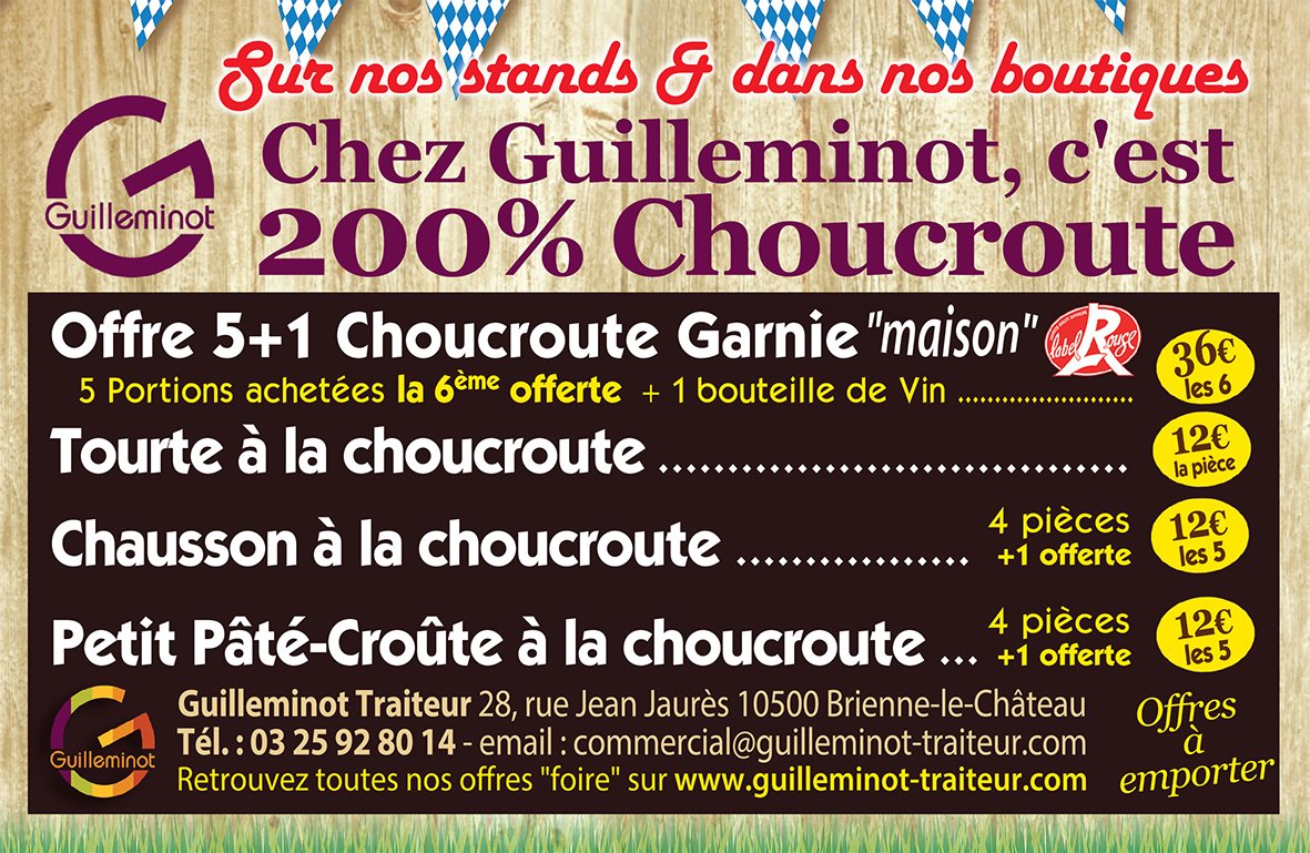 Foire A La Choucroute Brienne Le Chateau