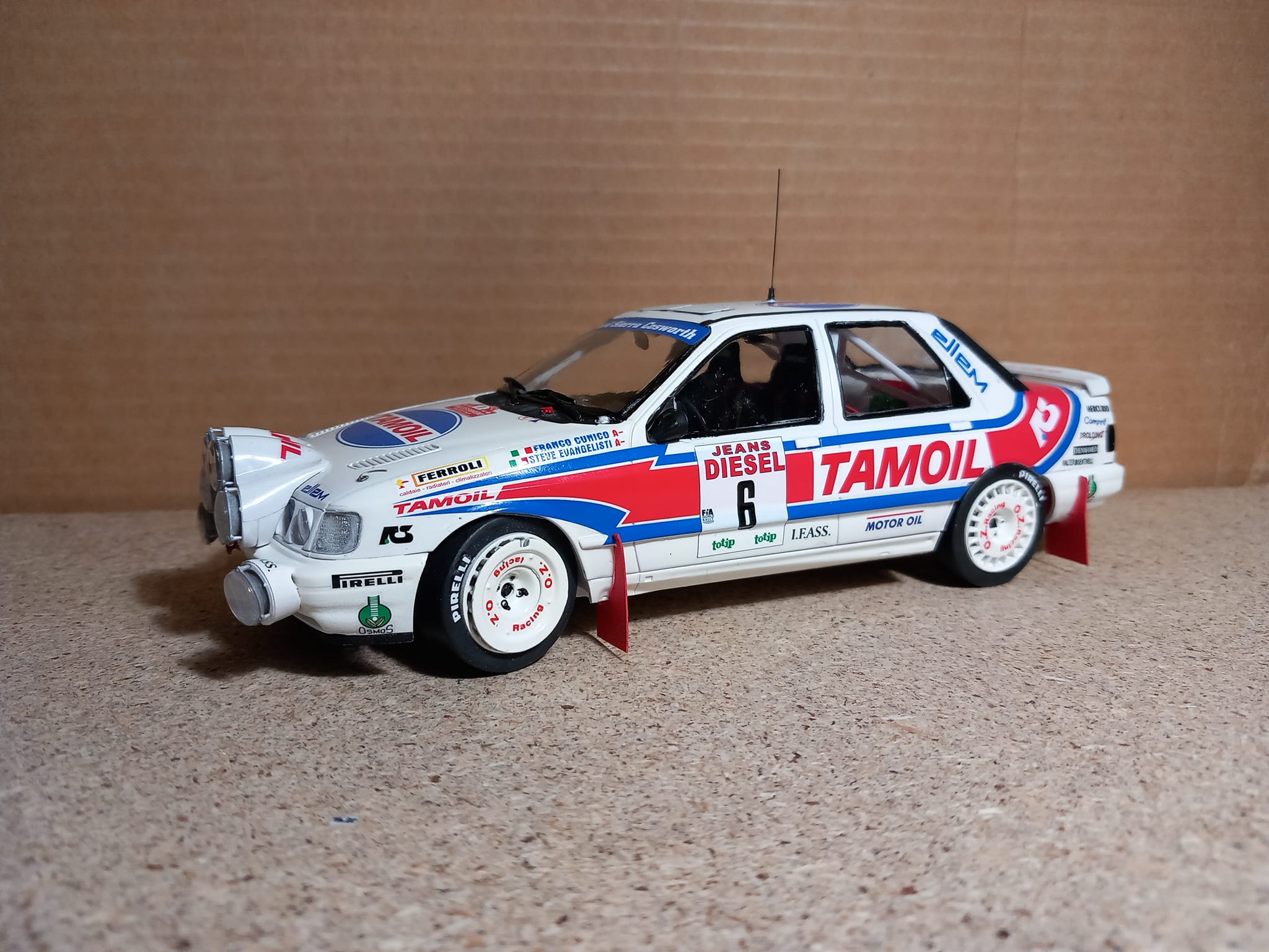 Sierra 4x4 Franco Cunico - Steve Evangelisti Rally Sanremo 