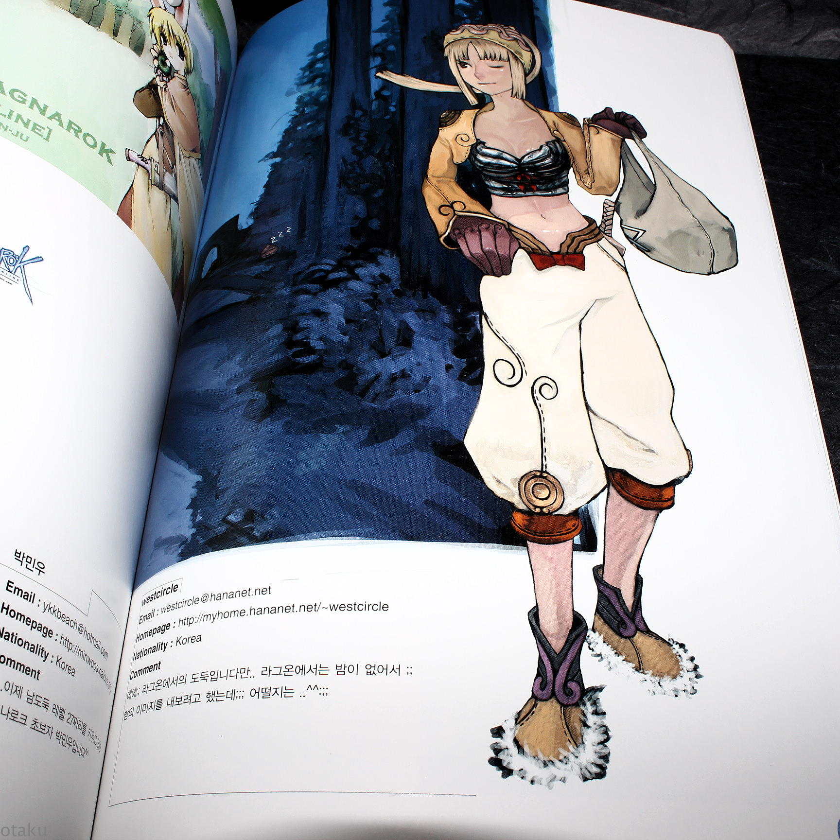 Ragnarok Online Official Fan Art Collection, esse artbook tem uma