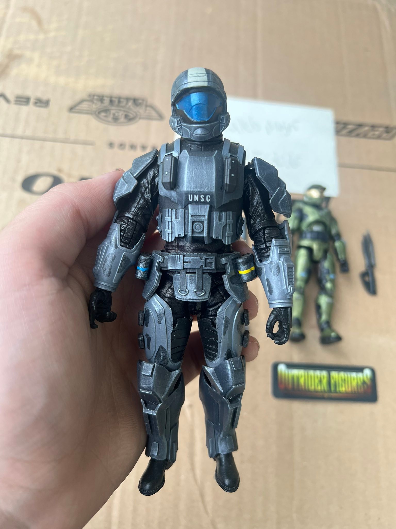 Where to find McFarlane Halo rookie helmet for custom ODST