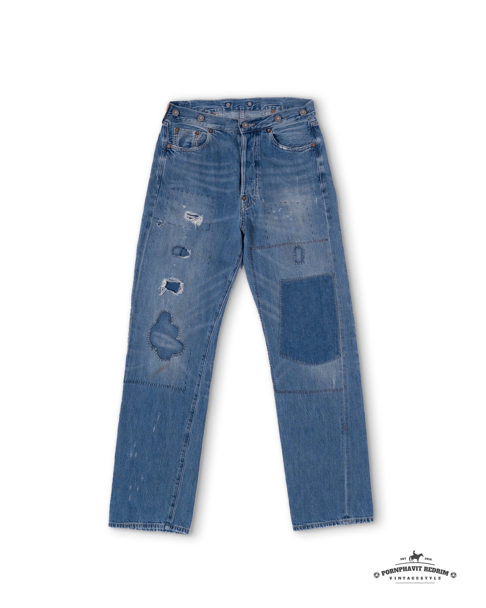 Is this damage mendable on Levi's 501?