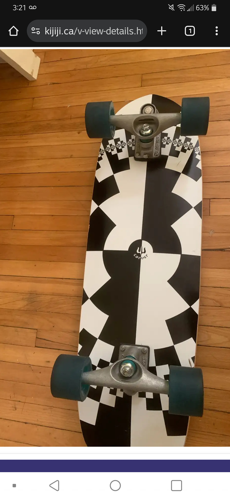 What make of Carver complete skateboard is this?