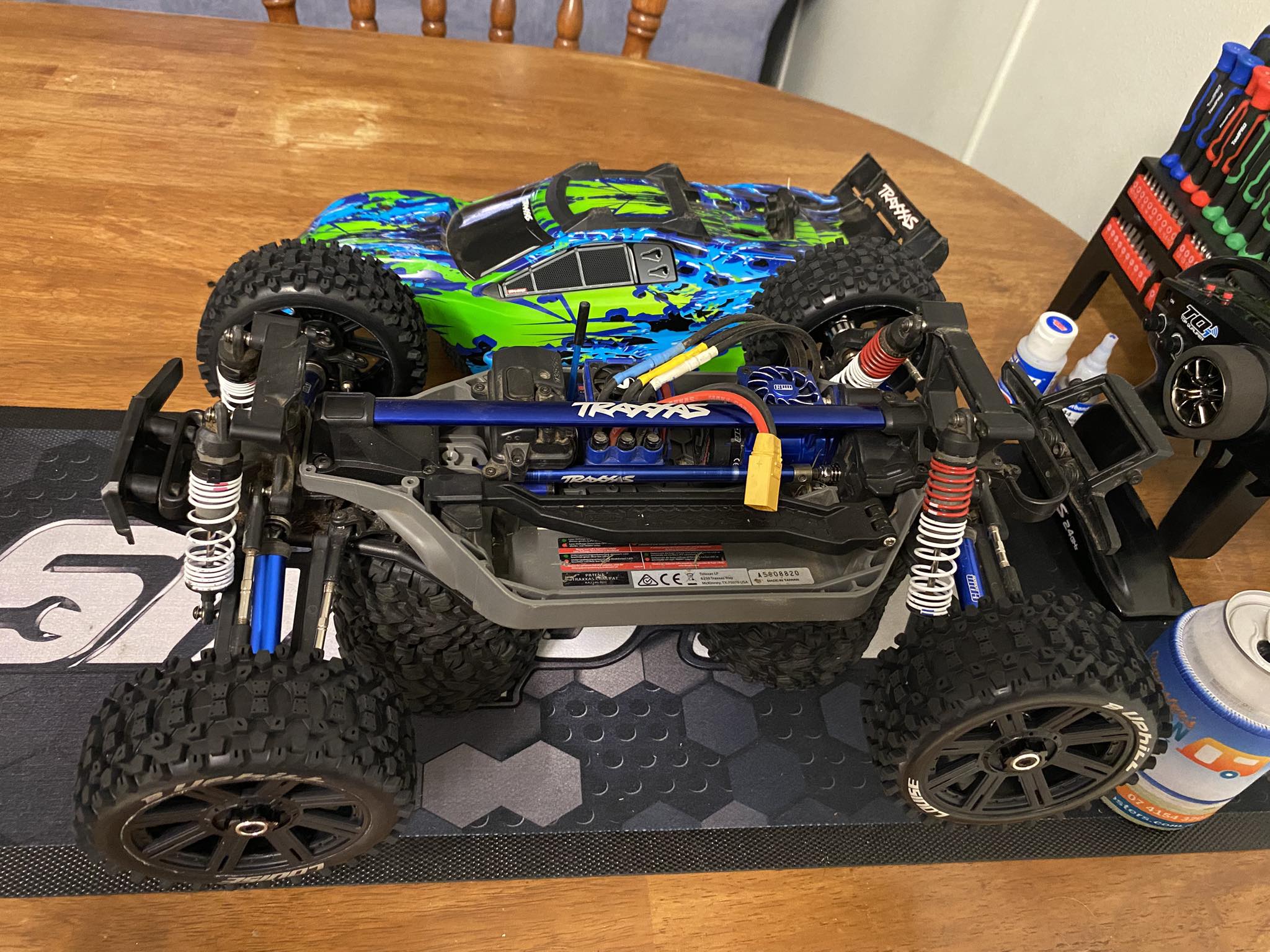 GMX Differenziale In Alluminio Rosso Diff Yoke Per Arrma Vorteks 3S BLX 4x4 - Foto 3