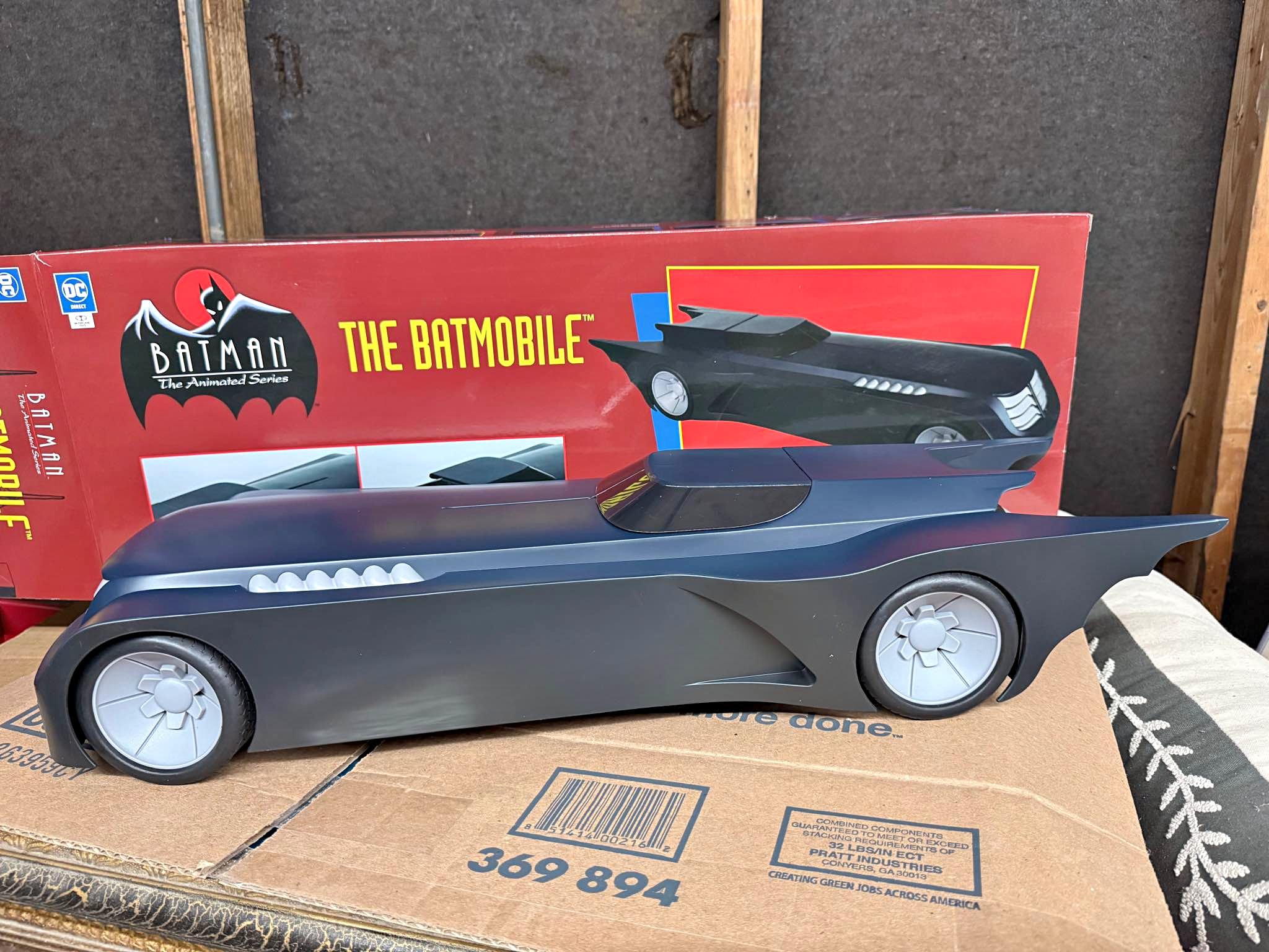 McFarlane Batman:The Animated Series Batmobile - Toy Race Car & Track ...