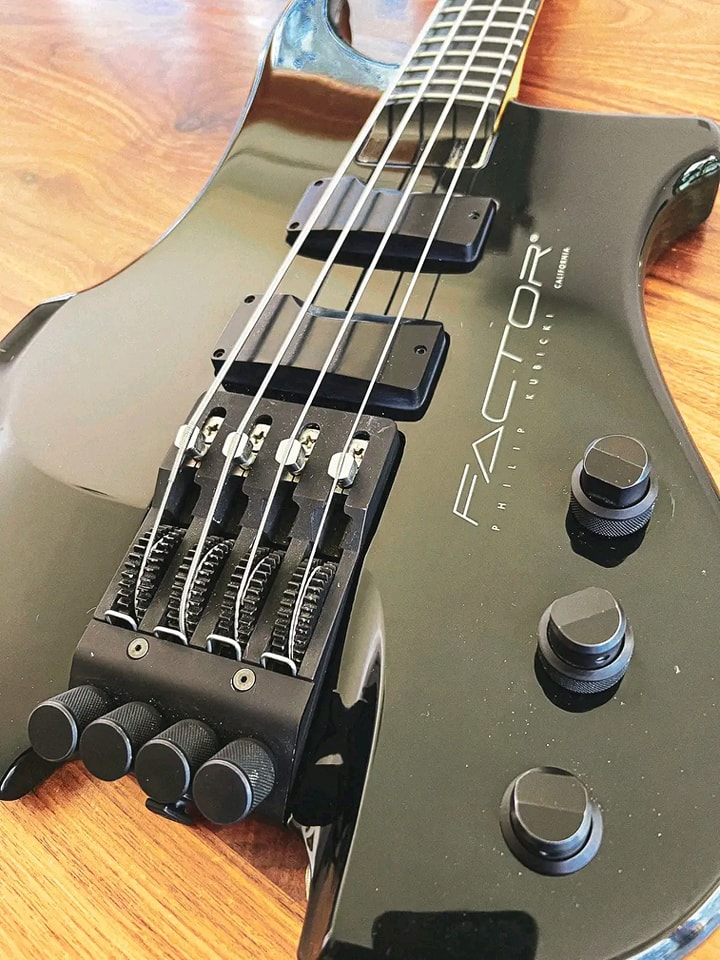Phil Kubicki's innovative Factor series bass guitars
