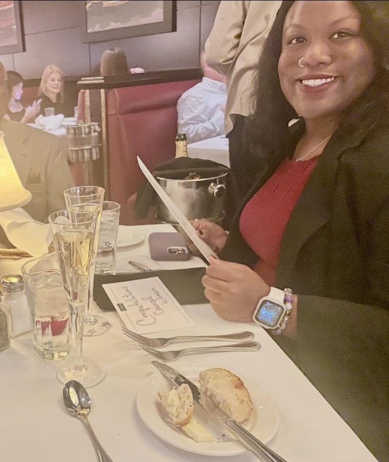 Celebrating with family at The Capital Grille