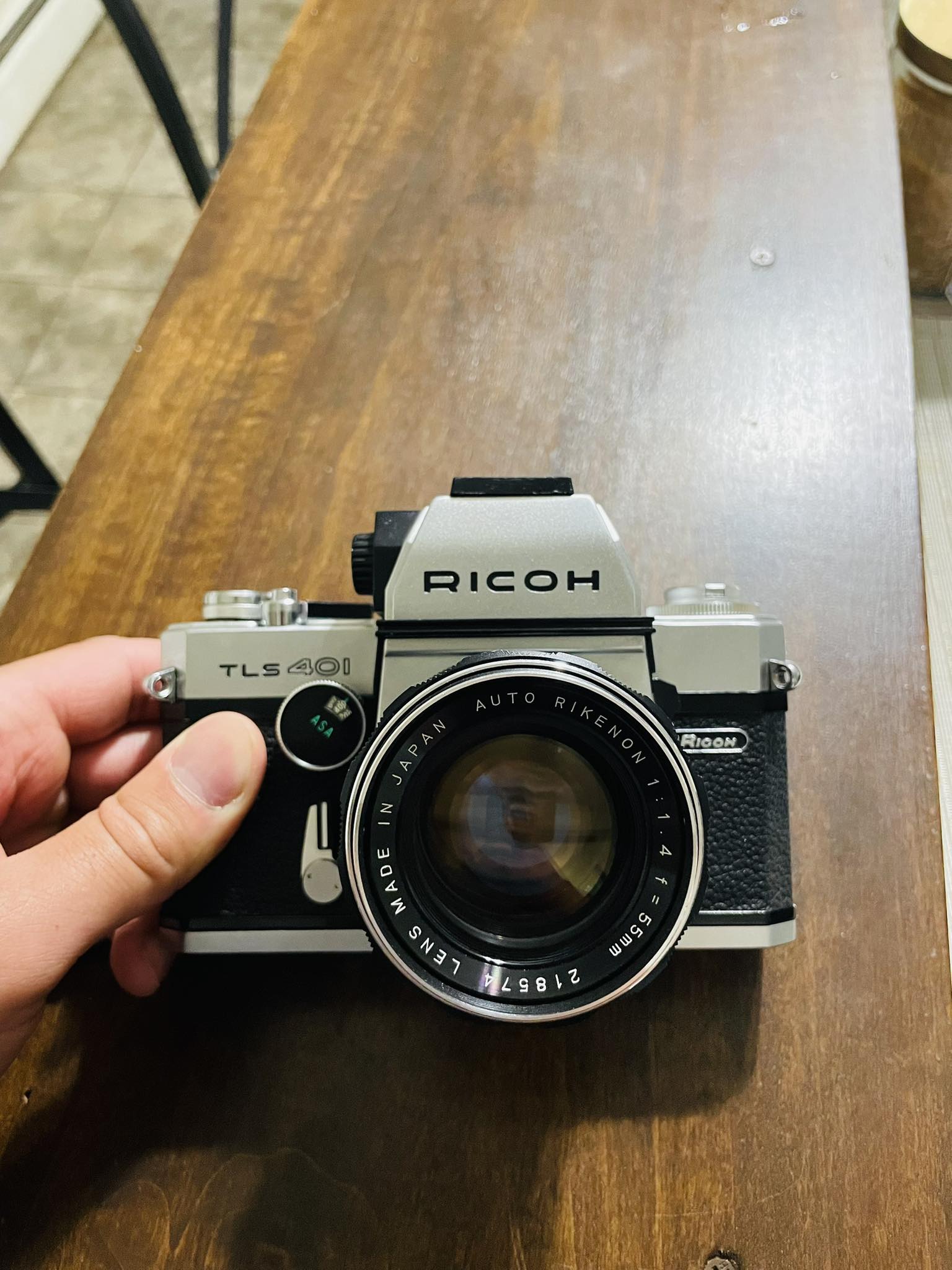 Is the Ricoh TLS 401 camera worth fixing?