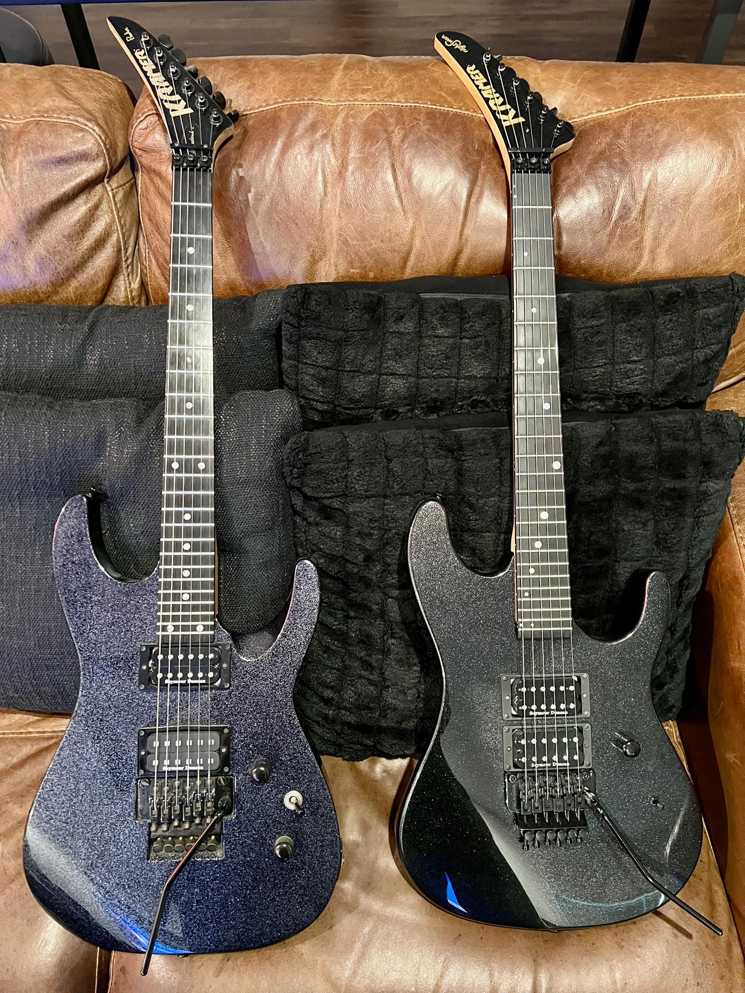 Kramer ProAxe Guitar with Reverse Headstock and Floyd Rose Pro