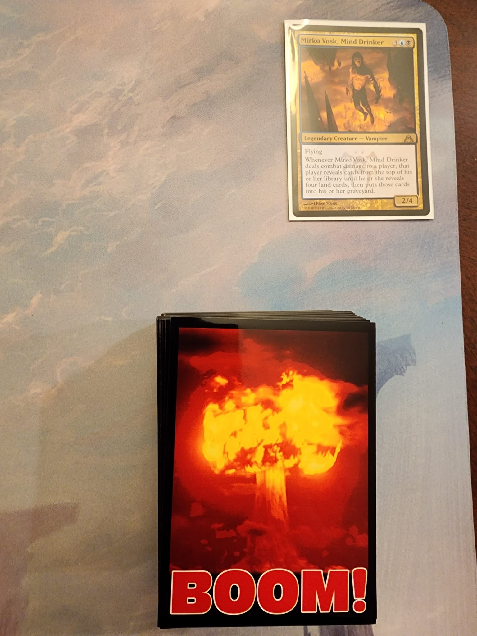 mtg mirko vosk commander deck Magic: The Gathering Murders at Karlov Manor Flying Whenever Mirko Vosk Mirko Vosk, Mind Drinker [GRN