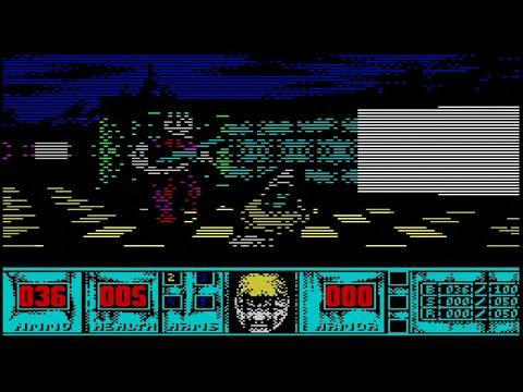 Doom on old zx spectrum device