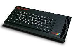 Doom on old zx spectrum device