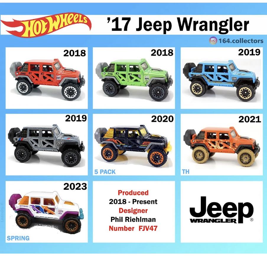 Lincoln's - Hot Wheels '17 Jeep Wrangler Debut Series HW Hot Trucks ...