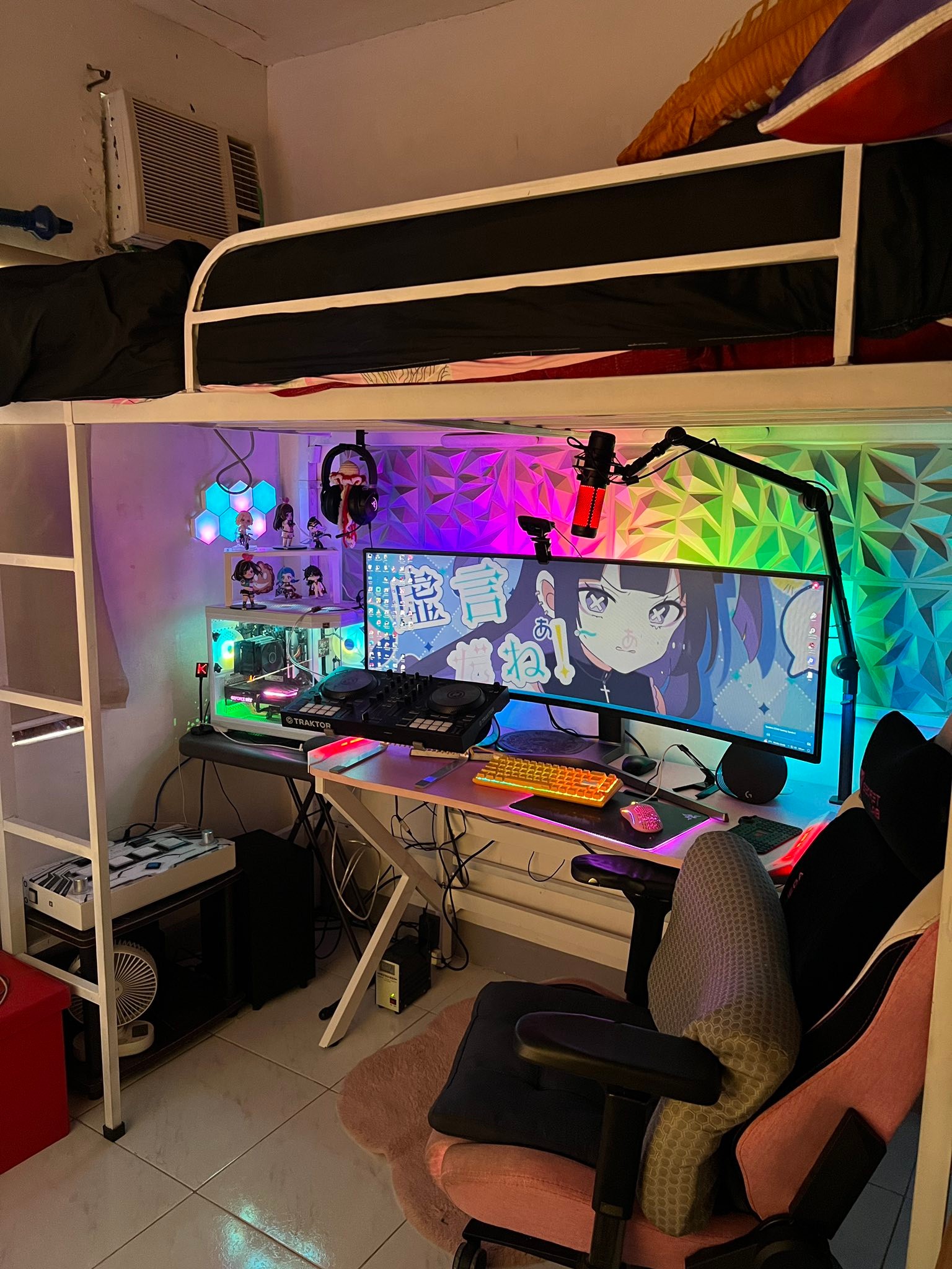 PC Builder and Setups Community | My loft bed setup | Facebook