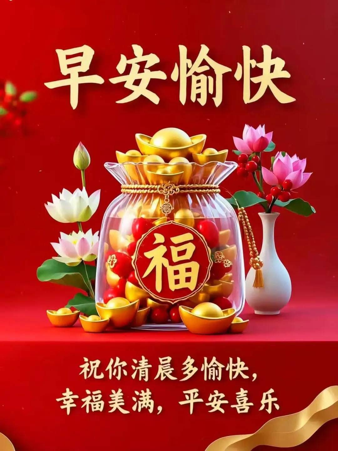 早安吉祥如意