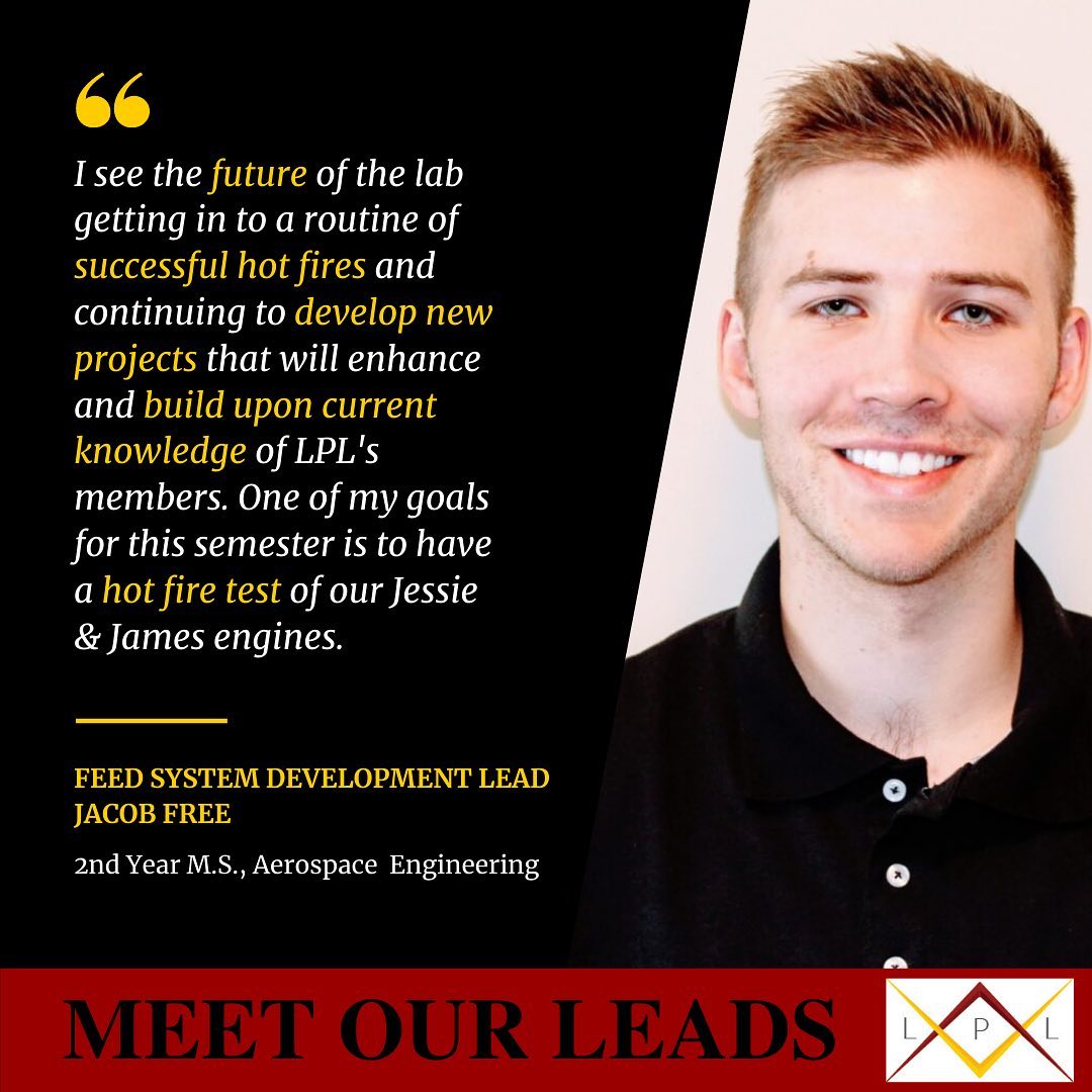 Meet Jacob, our Feed... - USC Liquid Propulsion Laboratory | Facebook