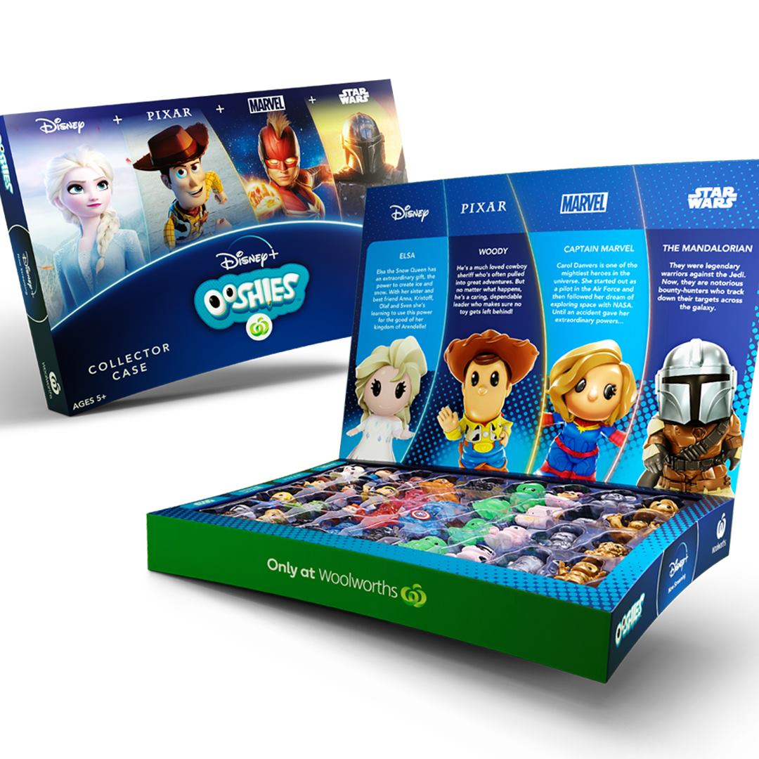 Disney's biggest stars have arrived! Get 1 Disney OOSHIE free with