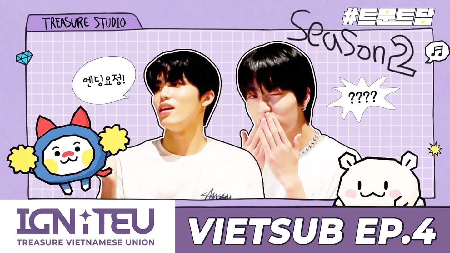 Charming - [VIETSUB] TREASURE STUDIO SS2 EP.4- JEONGWOO & HARUTO: SỨC ...