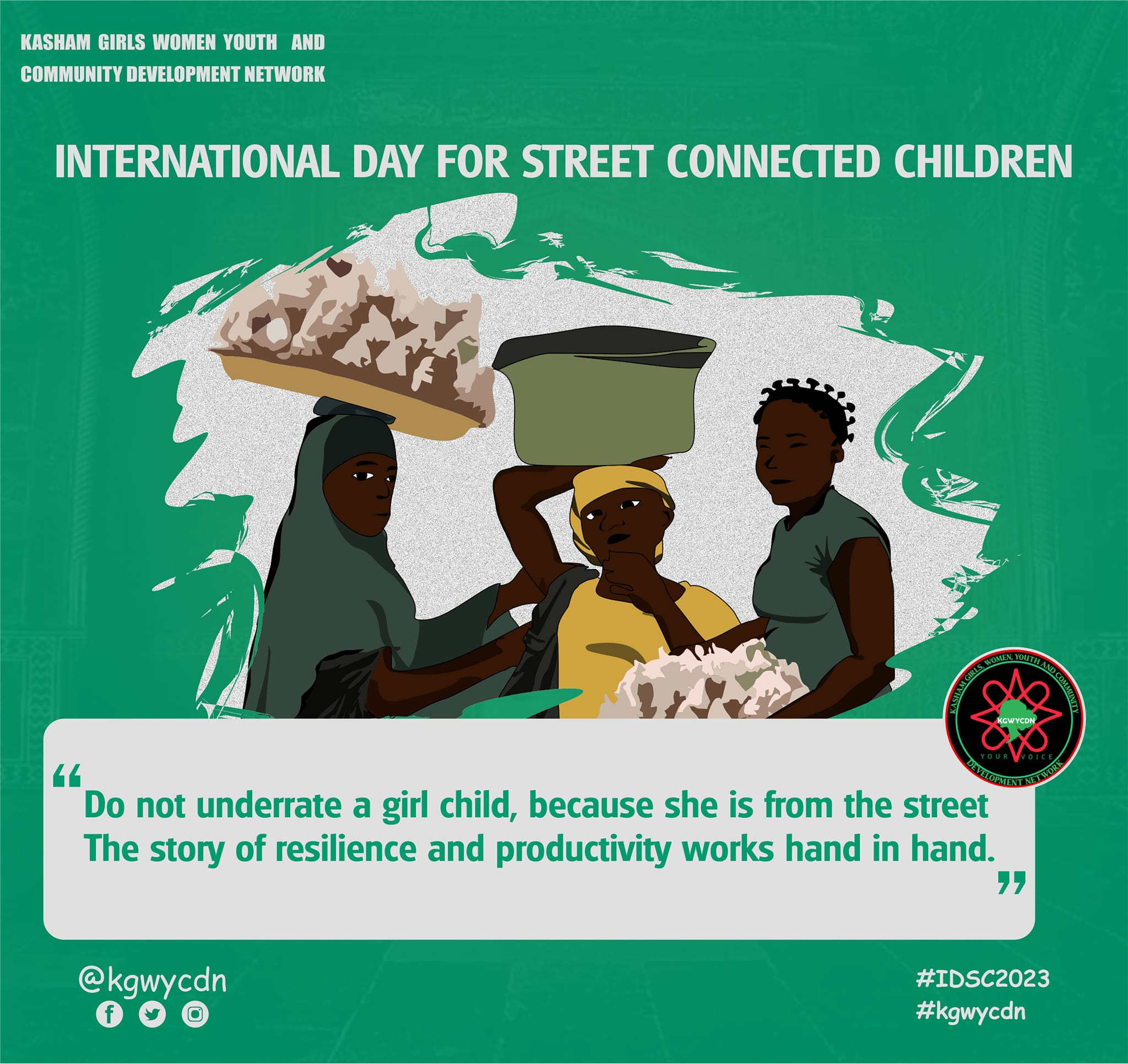 Do not underrate a girl child, because she is from the street. The ...