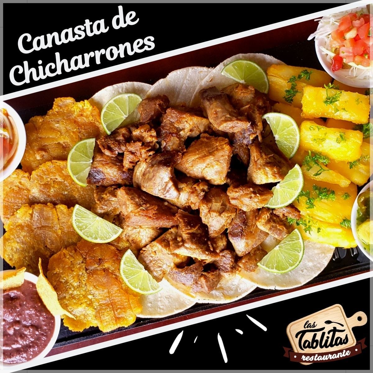 Las Tablitas - Canasta de chicharrones Las Tablitas 🤤... | Facebook