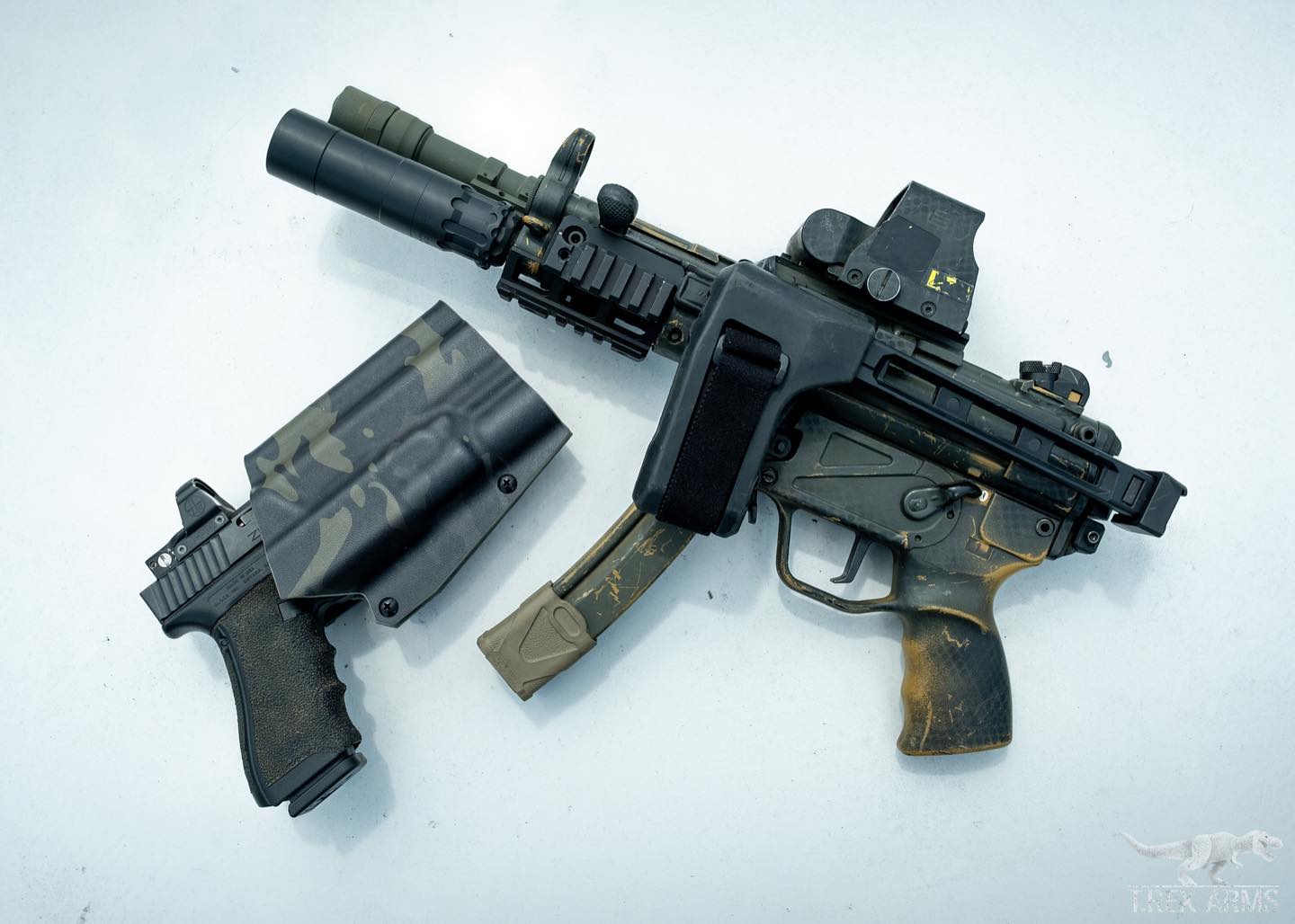 T.REX - Z5P suppressed with the new Multicam Black in Grey Light