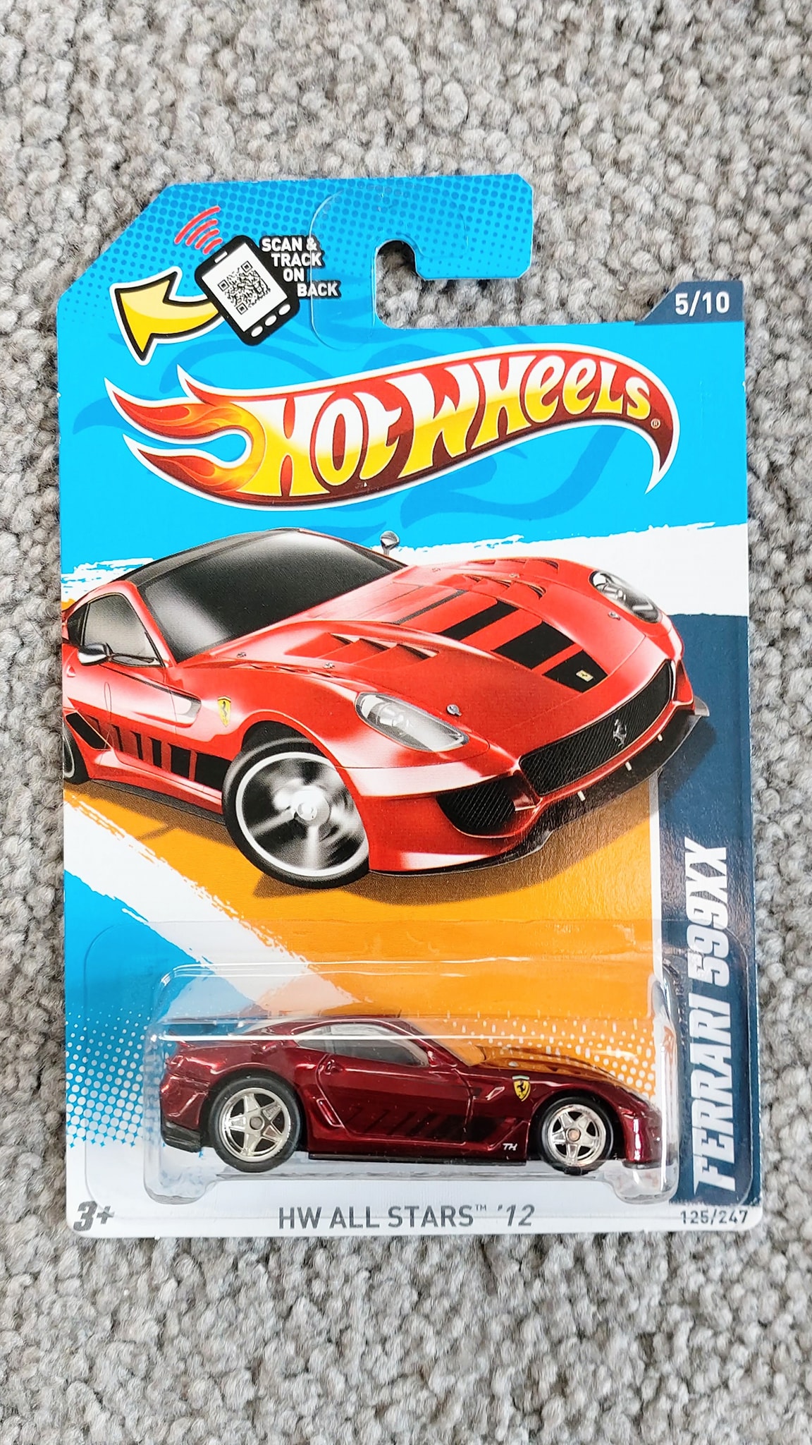 Disappointment with Ferrari 599xx Super Treasure Hunt Condition