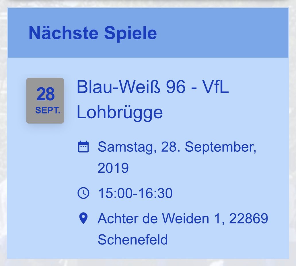 Matchday U17 Oberliga Hamburg Vfl Lohbrugge U17 1 B