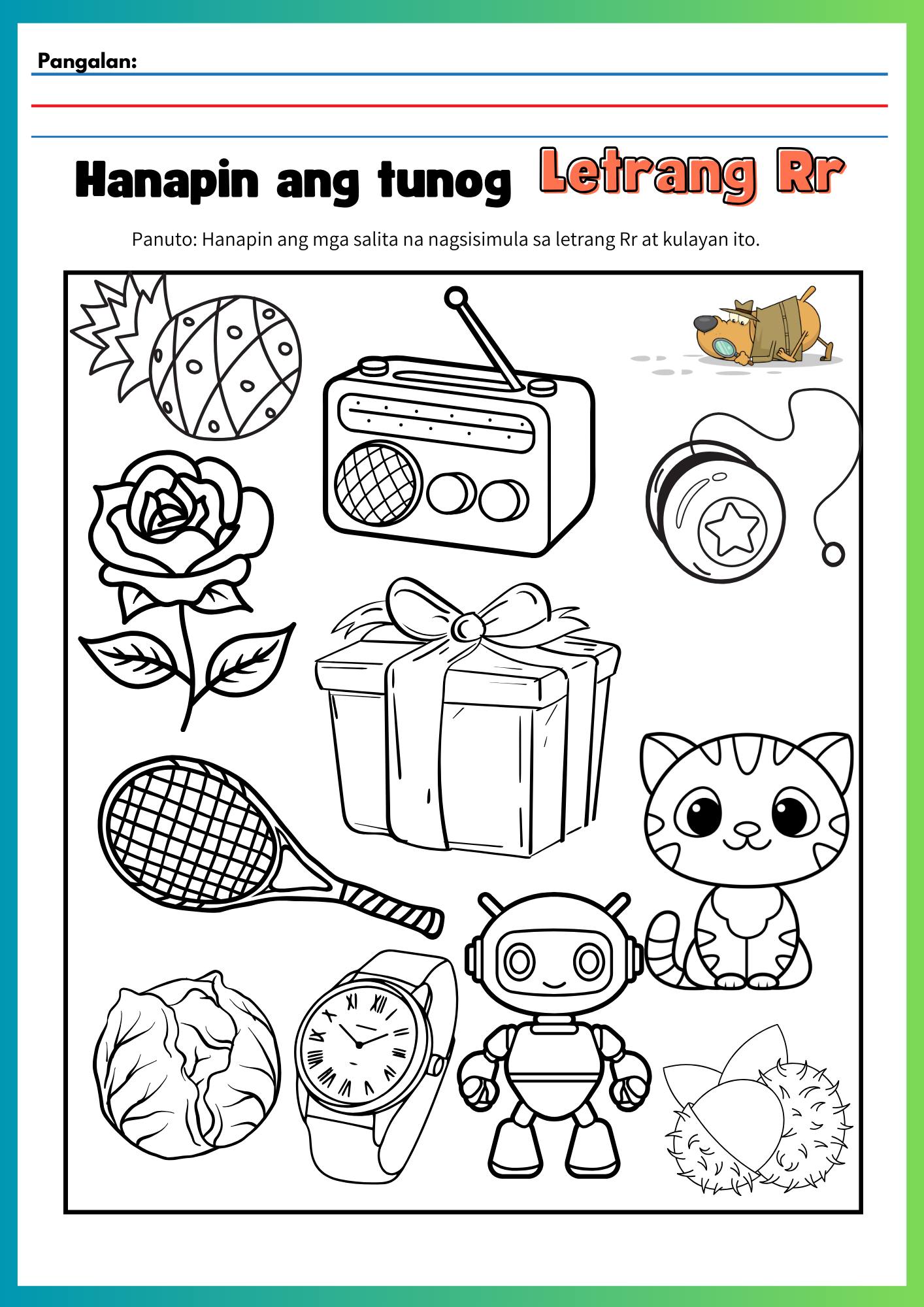 Teachër Edlyn - Letter R worksheets 🥰💚 | Facebook