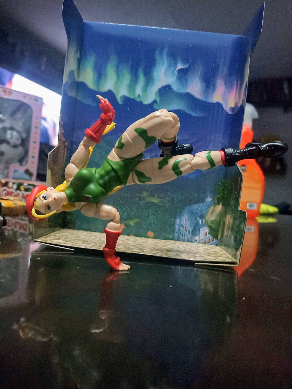 X-Men vs Street Fighter Gambit vs Cammy action figures