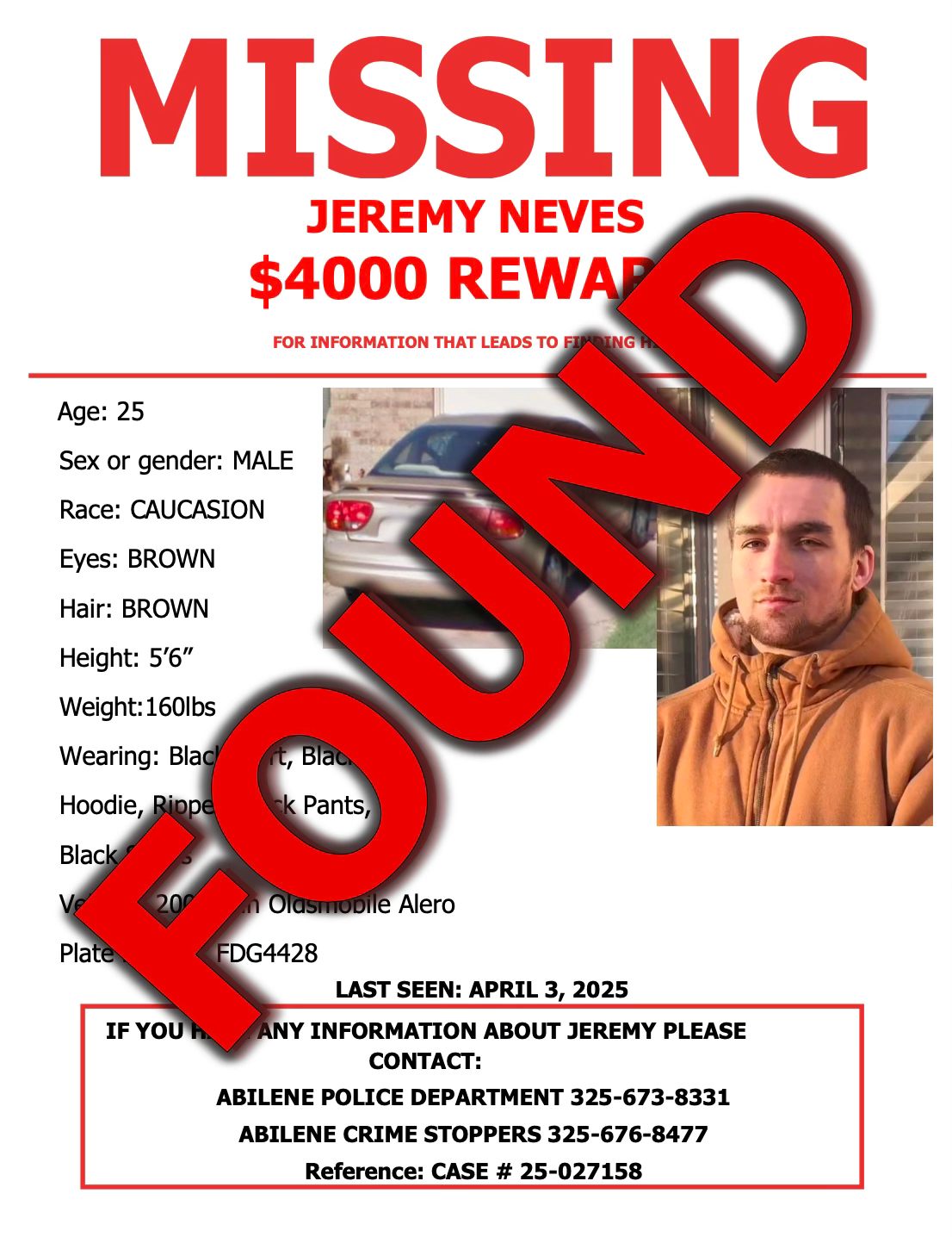 Missing and Not Forgotten | After nearly 3 months of searching, Jeremy ...
