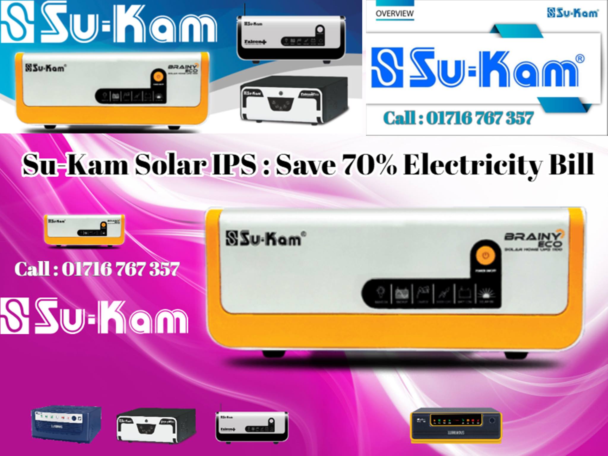 Sukam Solar IPS:Save 70% Electricity Bill | Facebook