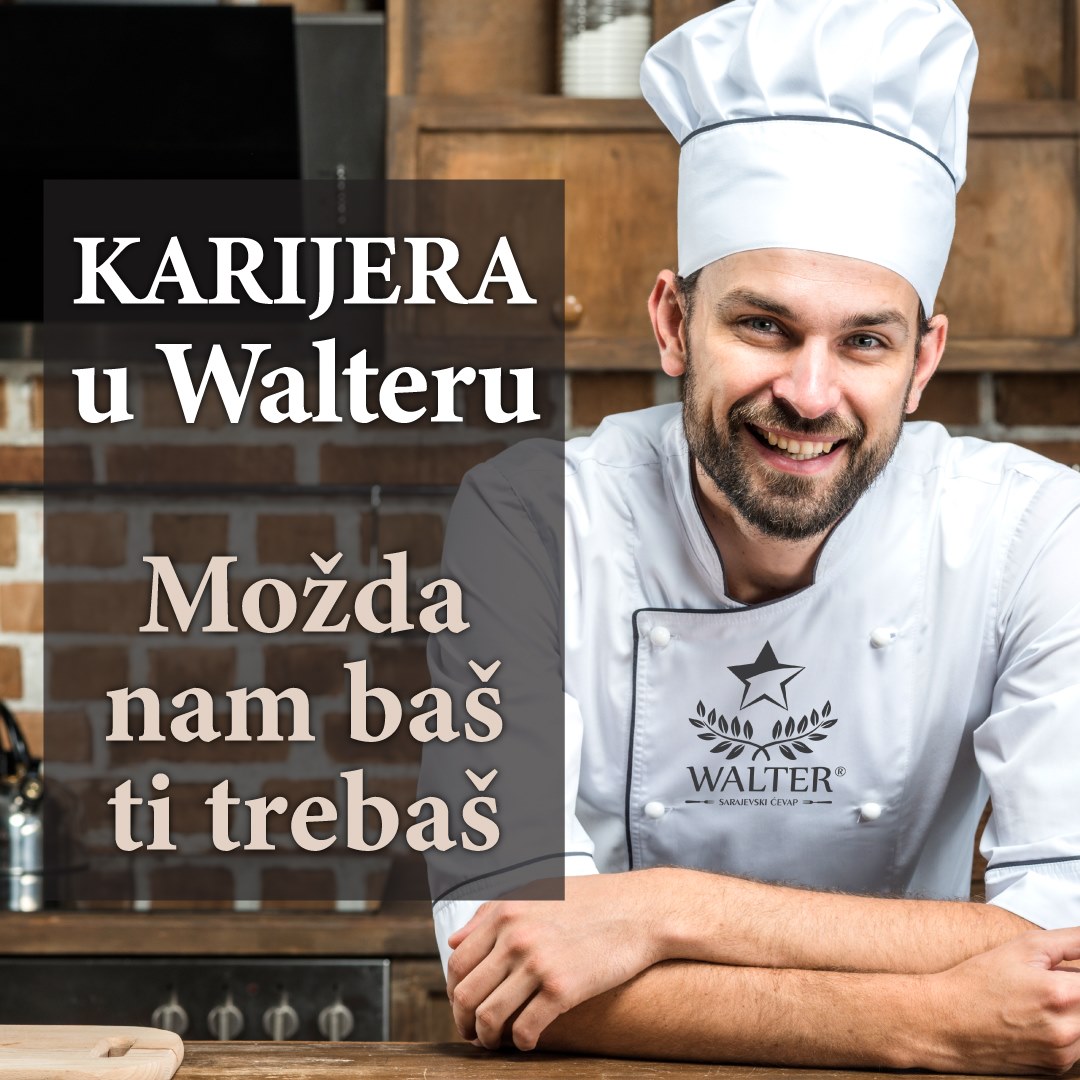 Walter BBQ - 👉 Izgradi karijeru u Walter restoranima! Imaš iskustvo ...