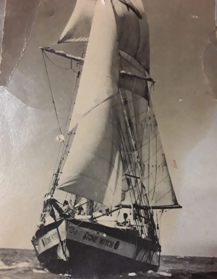 Sailing on the Stone Witch ship