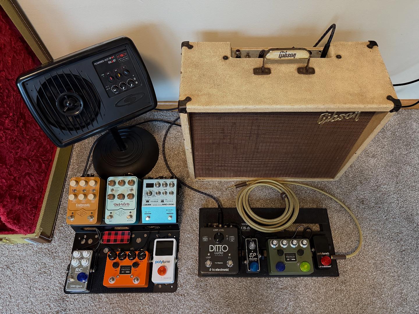 ProAnalog Dual Drive on my pedalboard