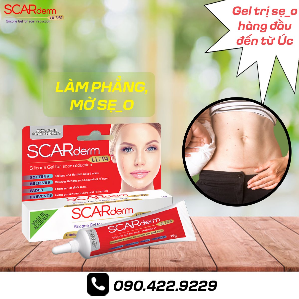 SCARDerm Ultra - Xóa sẹo không cần phẫu thuật - ‼ ẢNH HƯỞNG CỦA ÁNH ...
