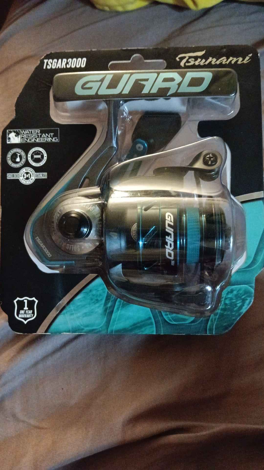 tsunami guard fishing reel Barrier II Boat Spinning Combo Introducing the all Tsunami Barrier II 8000 Reel