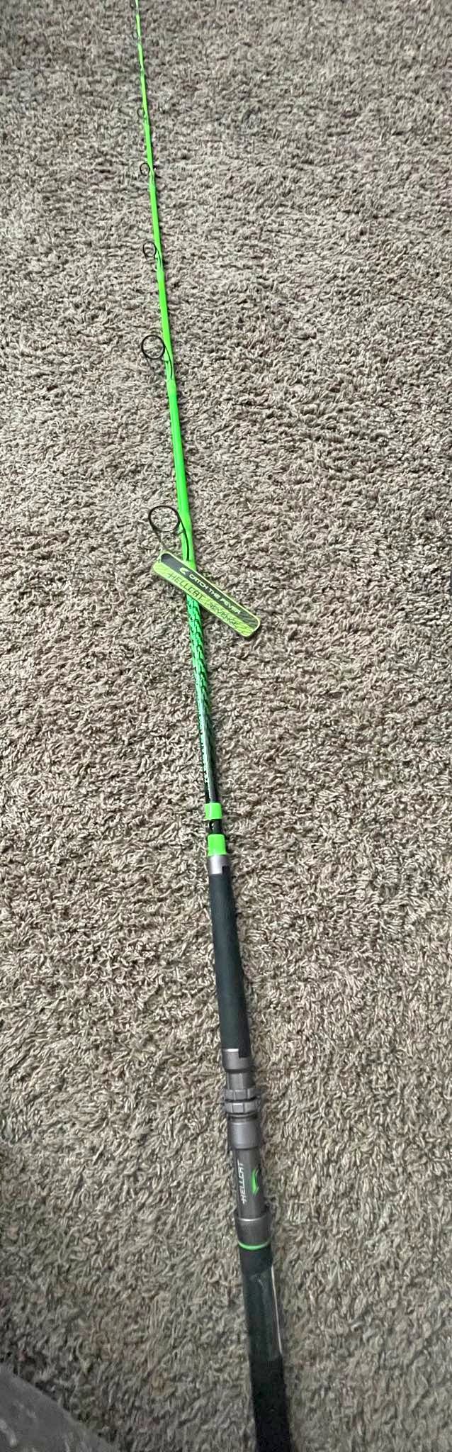Shattered Cat Fishing rod 7’6” Heavy Casting rod - Fishing - Blacksburg ...