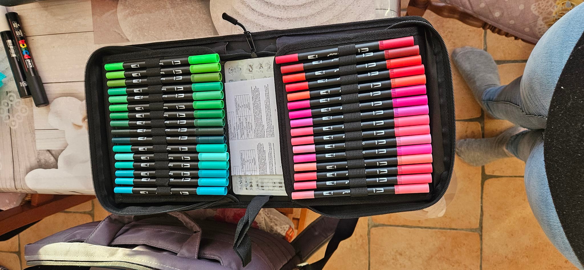 STABILO Feutre de coloriage Pen 68, étui carton de 10