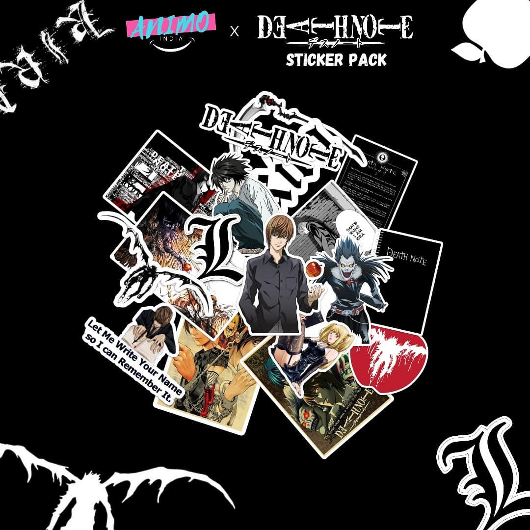 Animo India - ‼️Death Note Sticker Pack Now Available‼️ ×... | Facebook