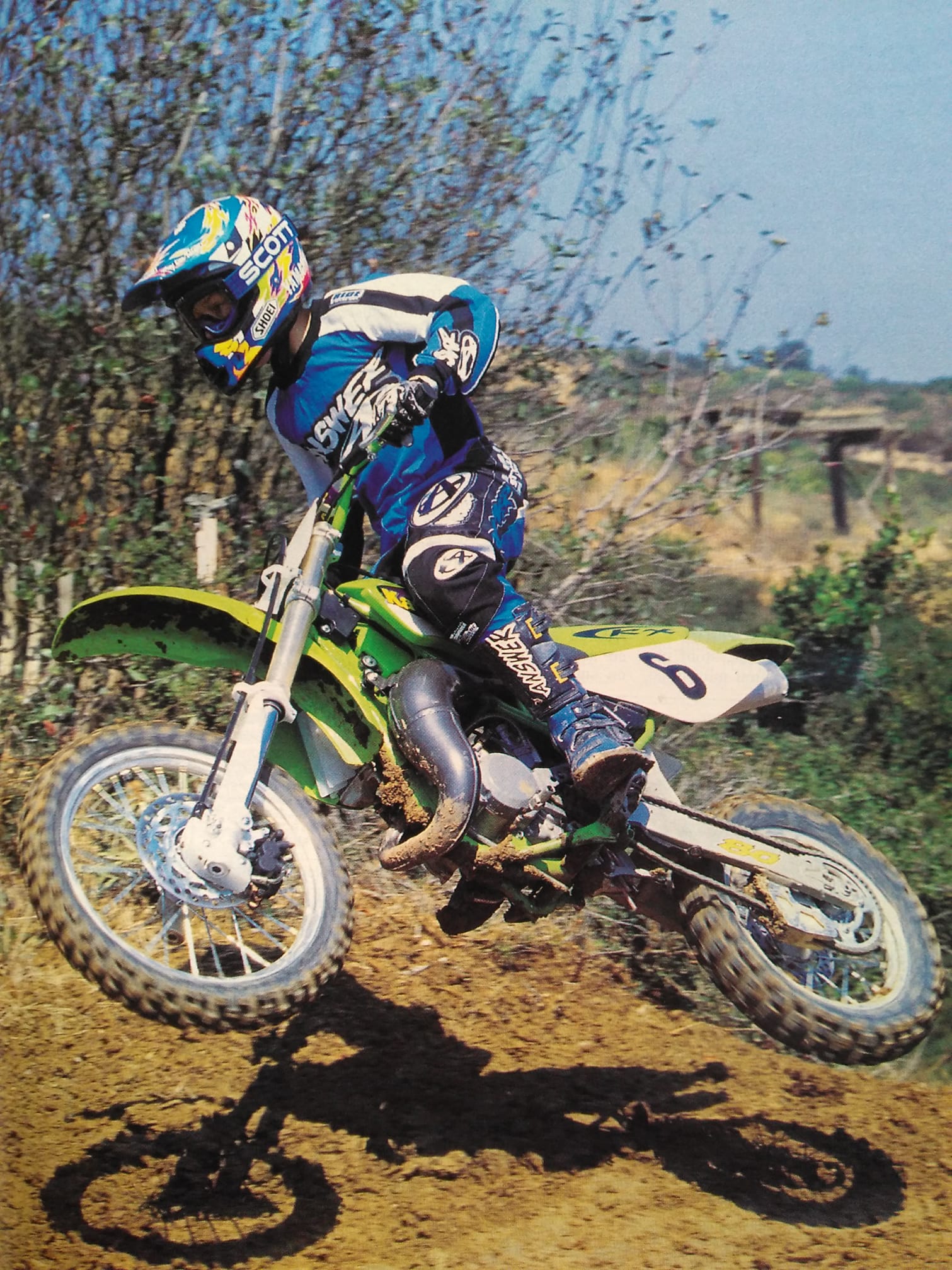 Kawasaki's mighty mini KX60 for 1991.
