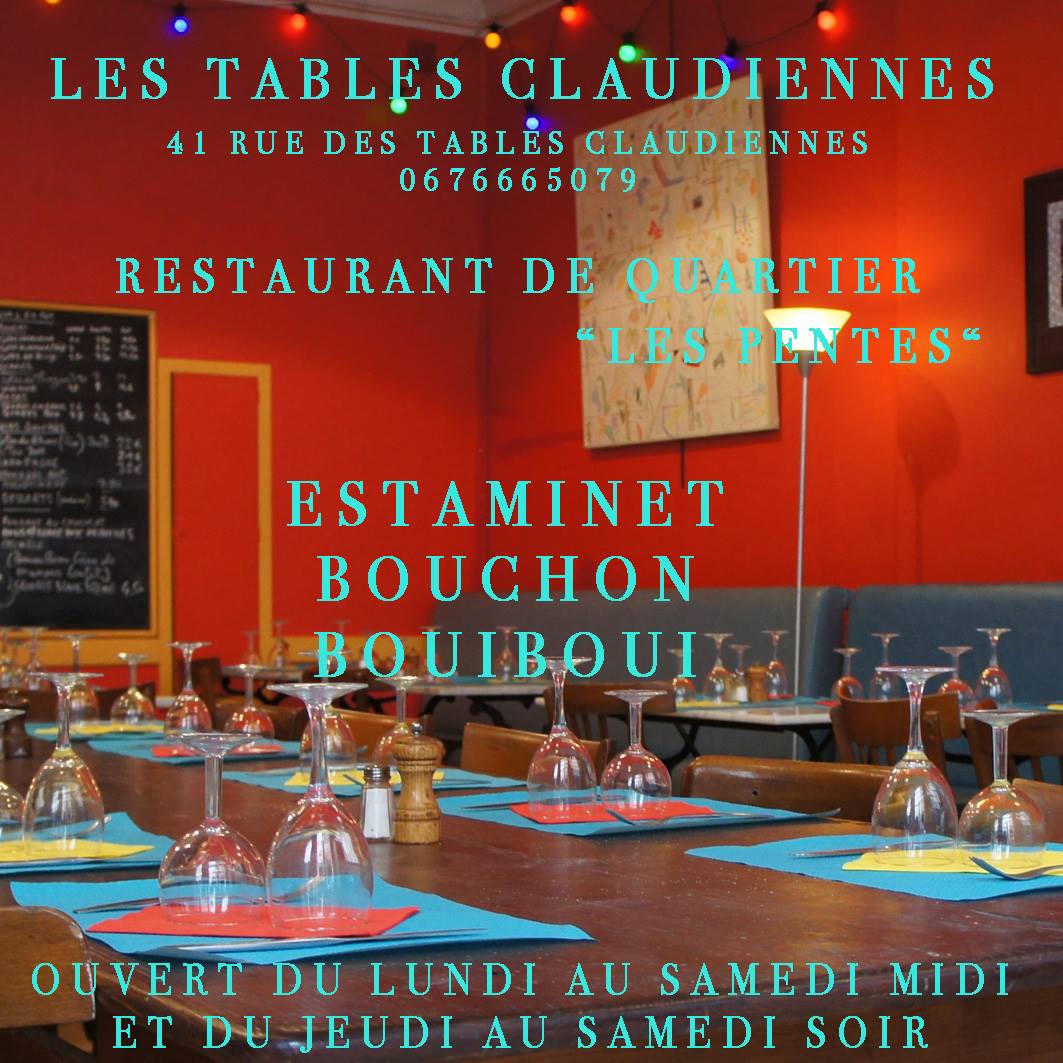 Les Tables Claudiennes | Lyon