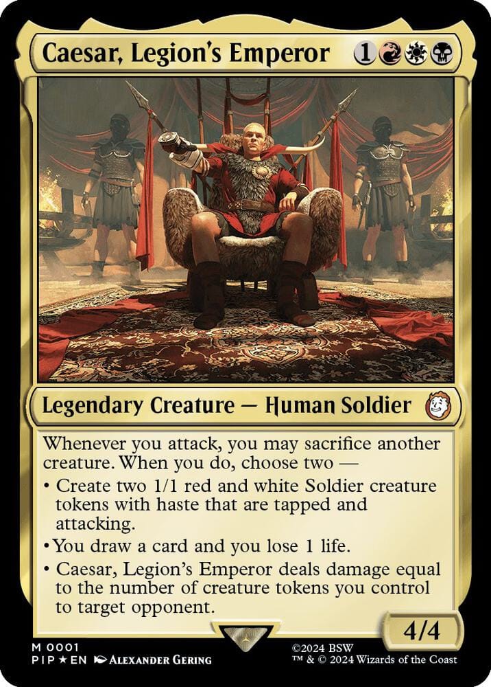 mtg caesar commander deck Magic: The Gathering Fallout NEW Set of 2 MTG