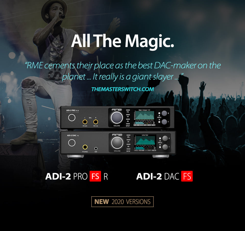 RME Audio USA - ADI-2 PRO FSR BLACK EDITION ADI-2 DAC FS... | Facebook