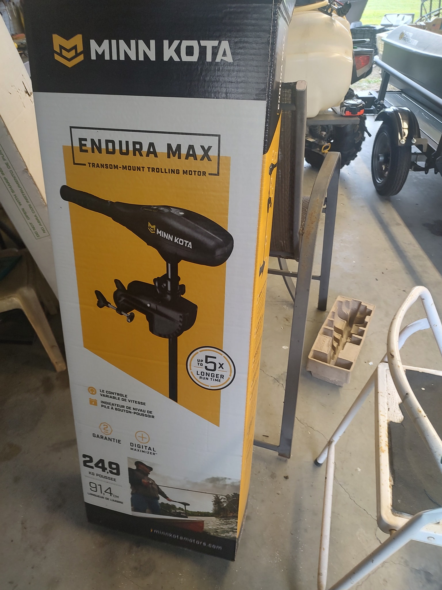 Adding a rudder to a boat with a 55lb Minn Kota Endura Max?