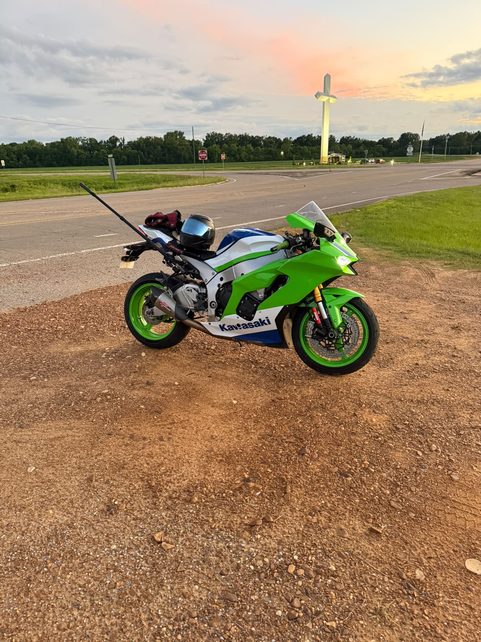 Oil pressure light on 2024 Kawasaki Ninja ZX-10R after drop