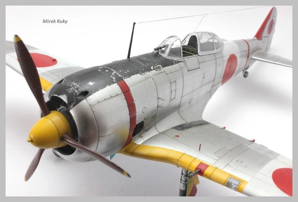 Nakajima Ki-44-II Hei, 1/48 Hasegawa. The marking belongs to 3rd